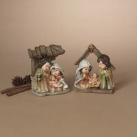 5.5" Nativity Figurine Assorted Set Of 2