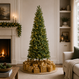 Slim Montgomery Pine Pre-Lit Warm White LED Lights