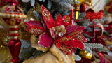 Crimson Gold Splendor Tree Decor