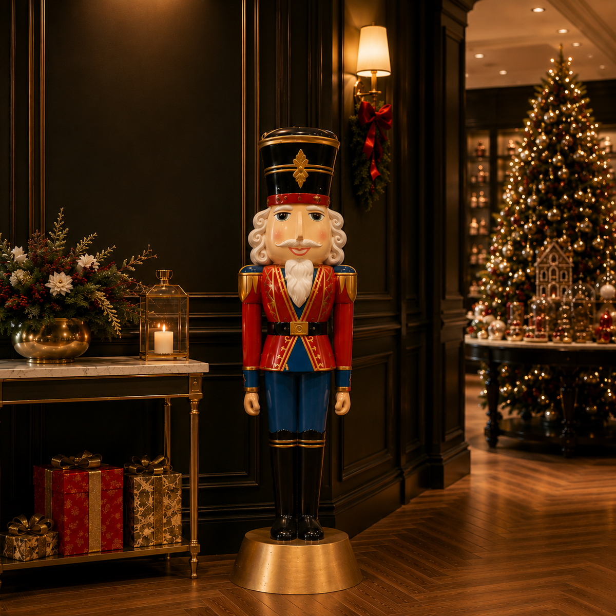 9 FT Red & Blue Nutcracker