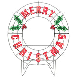 3 FT 293 LED Merry Christmas Sign Twinkling Effect