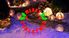 3 FT 293 LED Merry Christmas Sign Twinkling Effect