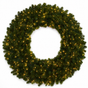 Bristol Pine Wreath Pre Lit Warm Warm Micro LED Twinkling Lights