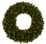 Bristol Pine Wreath Pre Lit Warm Warm Micro LED Twinkling Lights