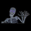 21" X 36" 661 LED Rising Skeleton With Motion