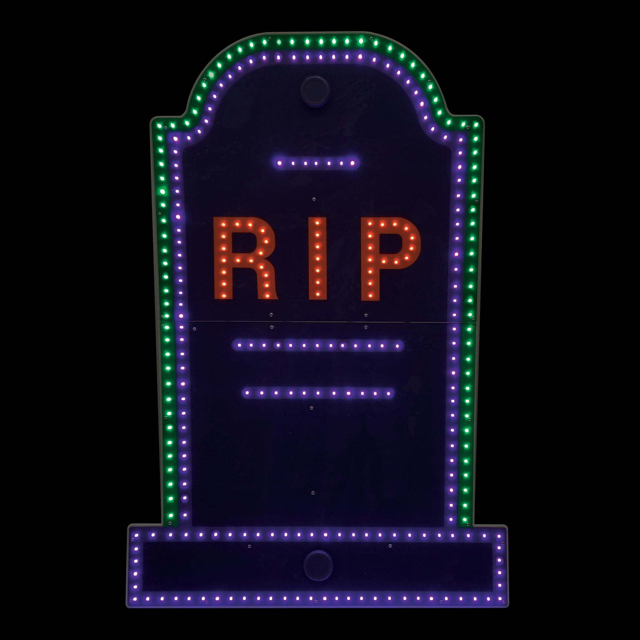 30" X 20" RIP Tombstone LED Display
