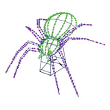 71.12 cm x 101.6 cm 380 LED Araña de Efecto Parpadeante Aterrador
