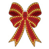 16" 282 LED Red & Warm White Bow