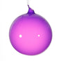 5" Purple Bubblegum Glass Ornament