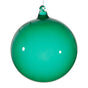 6" Citrus Green Bubblegum Glass Ornament