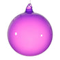 6" Purple Bubblegum Glass Ornament