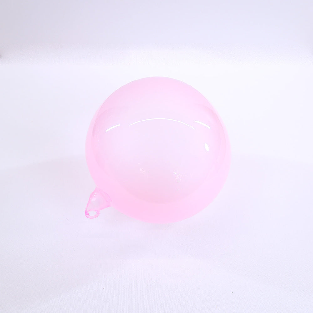 7" Light Pink Bubblegum Glass Ornament