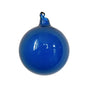 5" Blue Bubblegum Glass Ornament