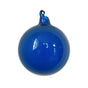 6" Blue Bubblegum Glass Ornament