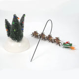 Snow Village "National Lampoons" Animated Flaming Sleigh