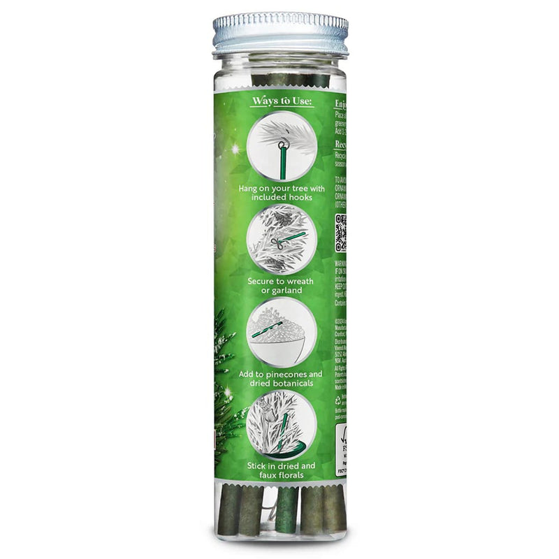 Scentsicles Scented Ornament Sticks, White Winter Fir