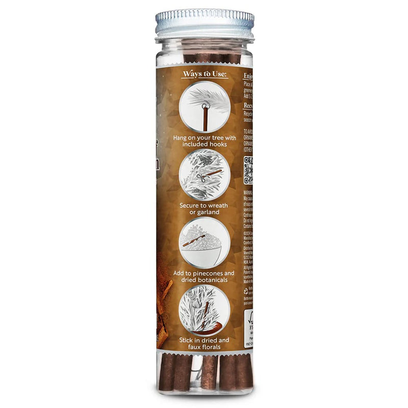 Scentsicles Scented Ornament Sticks, Two Dashes Of Cinnamon