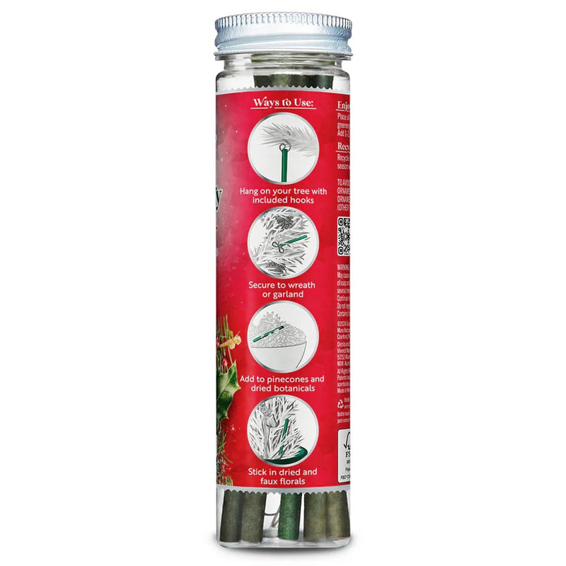 Scentsicles Scented Ornament Sticks, Snowberry Pine