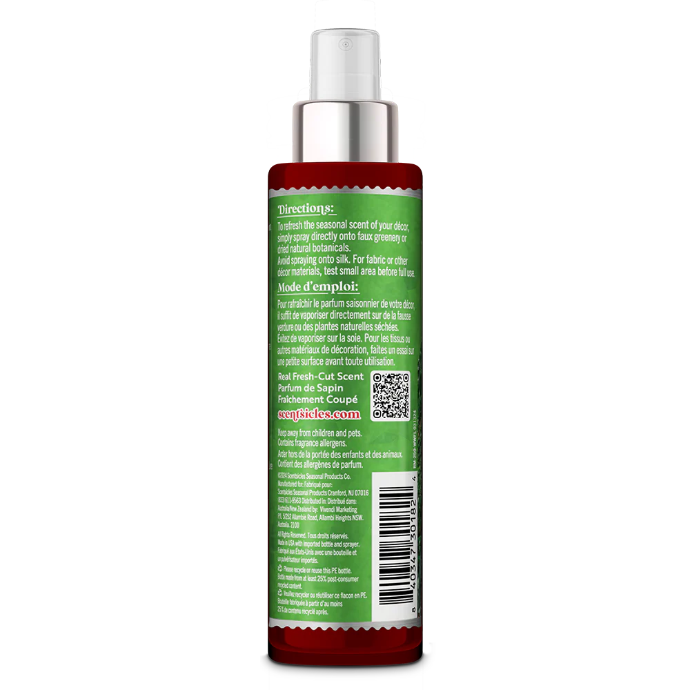 Scentsicles Scent Mister Spray, White Winter Fir