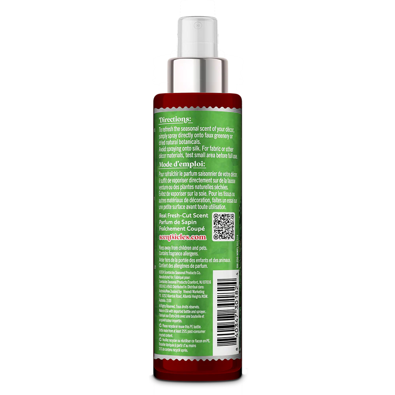 Aromatizante en Spray Scentsicles, Abeto Blanco Invernal