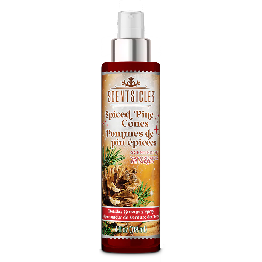 Scentsicles Scent Mister Spray, Spiced Pine Cones