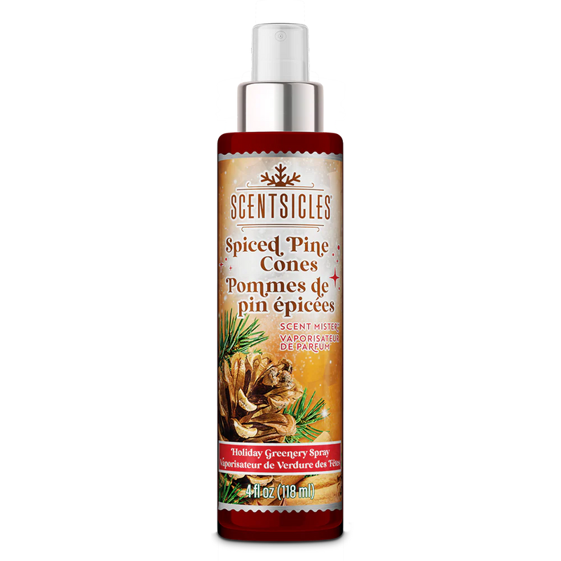 Rociador de fragancia Scentsicles, Piñas de pino especiadas