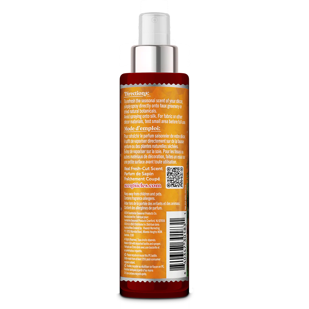 Scentsicles Scent Mister Spray, Spiced Pine Cones