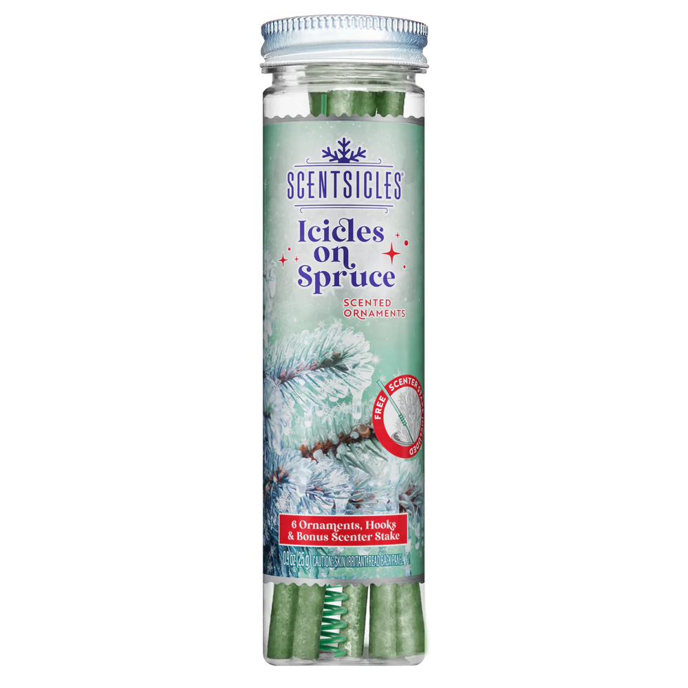 Scentsicles Scented Ornament Sticks, Icicle on Spruce