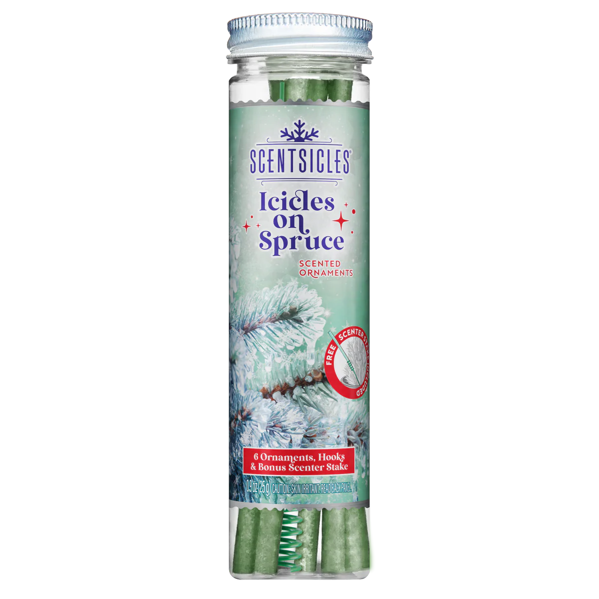 Scentsicles Scented Ornament Sticks, Icicle on Spruce