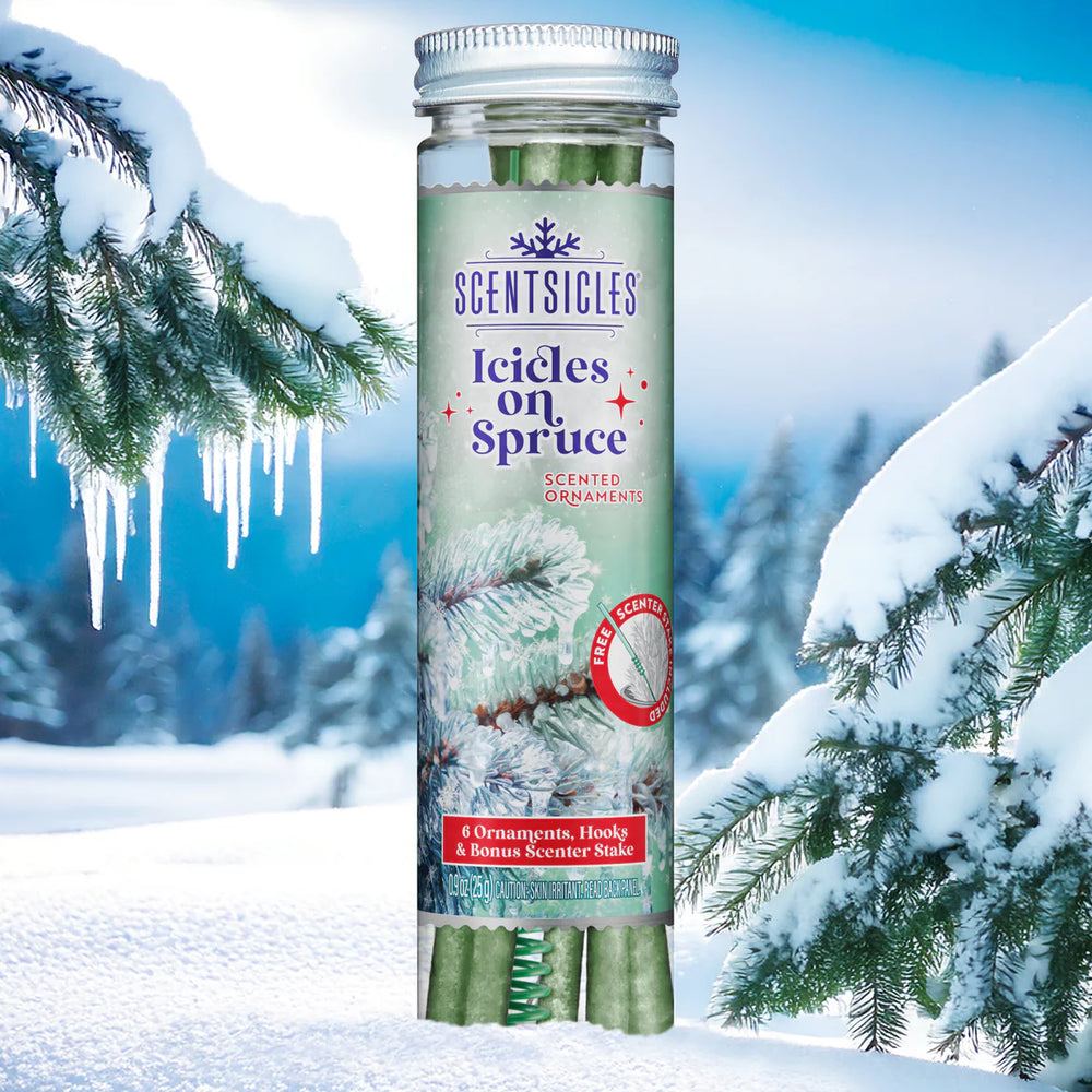 Scentsicles Scented Ornament Sticks, Icicle on Spruce
