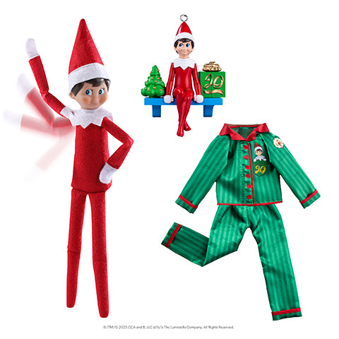 Elf on the Shelf 20th Anniversary Boy Blue Eyes