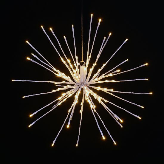 24" 160 LED Spritzer Odyssey With White Branches