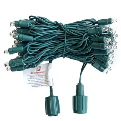 RGBWW Con Cable Coaxial Verde 70 Luces LED