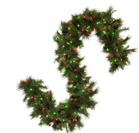 9 FT X 14" Dynamic Oregon Garland RGBWW