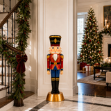 6 FT Red & Blue Nutcracker