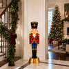 6 FT Red & Blue Nutcracker