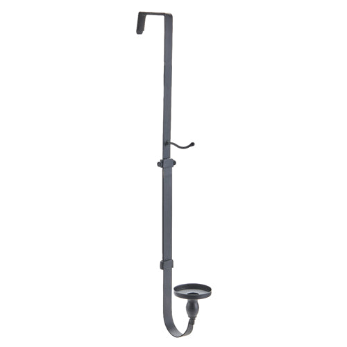 Colgador de corona para puerta de 30.5" con candelabro
