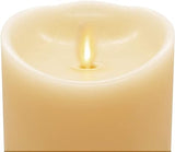 5" Ivory Flame Effect Candle Battery Operated