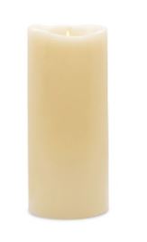9" Ivory Flame Effect Candle