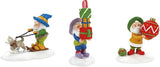 North Pole Village Friends & Neighbor Set Of 3