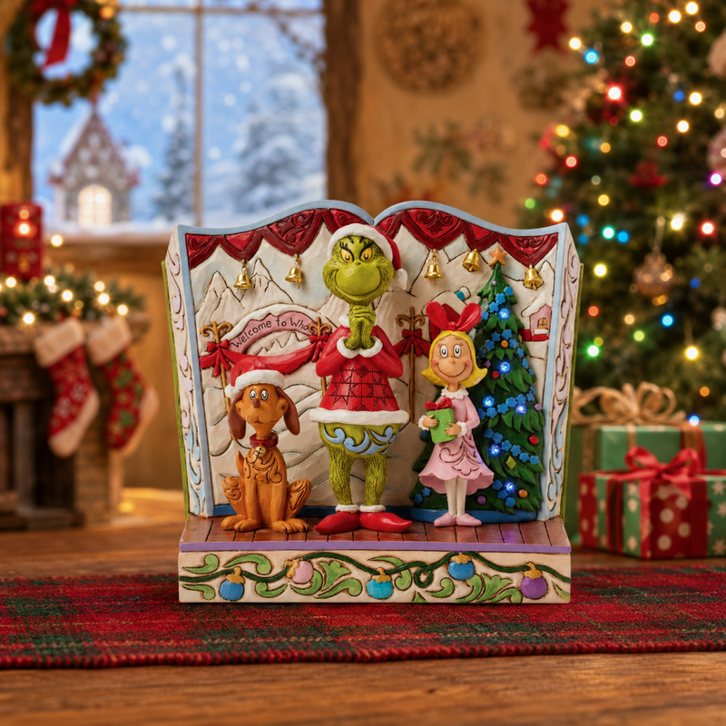 El Grinch 6" Grinch con Max y Cindy