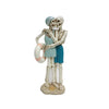 12" Beach Skeleton Couple