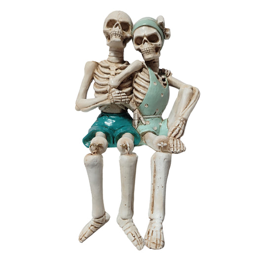 5" Beach Skeleton Couple