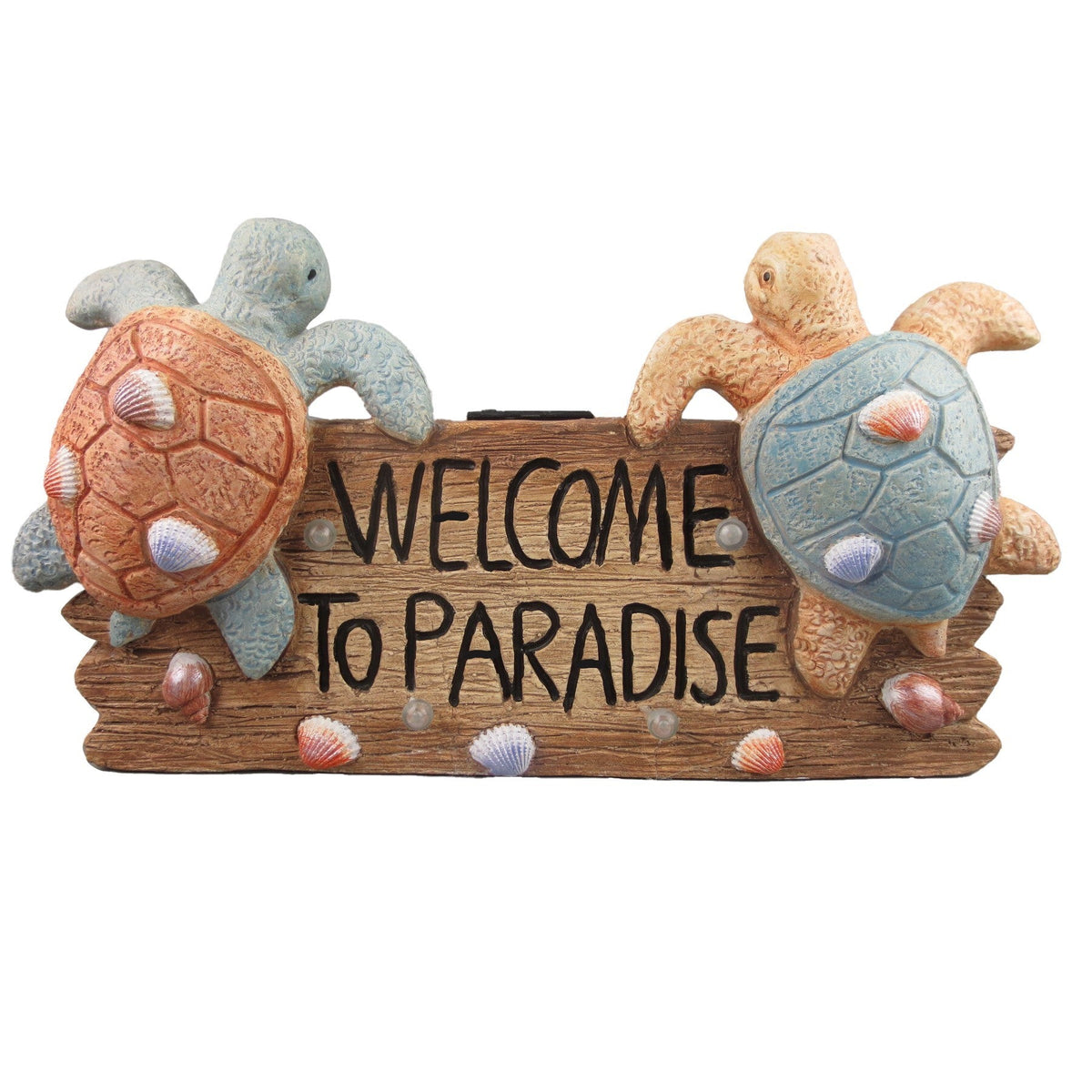 20"X11"X5" Welcome Turtles