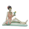 9" Beach Beauty Skeleton