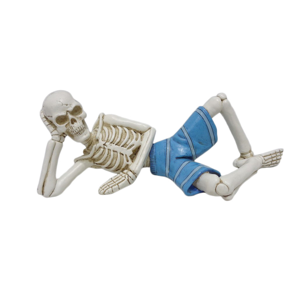 9" Beach Hunk Skeleton Man