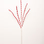 24" Frosted Peppermint Stick Spray Set Of 12