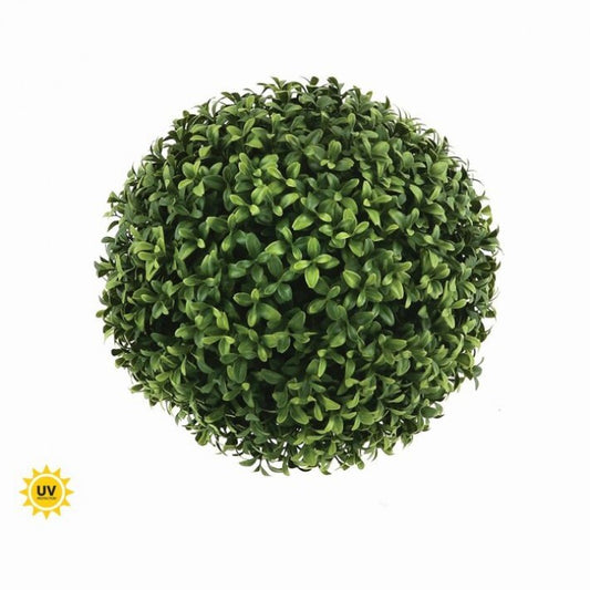 7.5" UV Green Boxwood Ball
