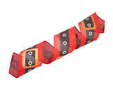4" X 10YD Velvet Santa Belt Ribbon