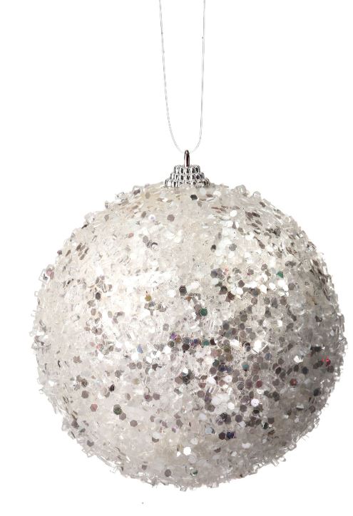 Juego de 12 bolas heladas de 4,5"